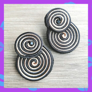 Aretes "Sombrero Vueltiao"