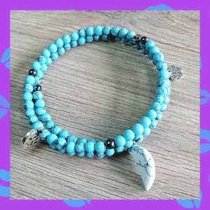 Pulsera "Medialuna Polar"