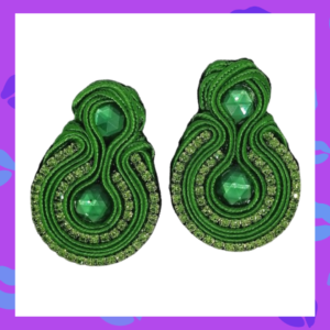 Aretes "Brisa Esmeralda"