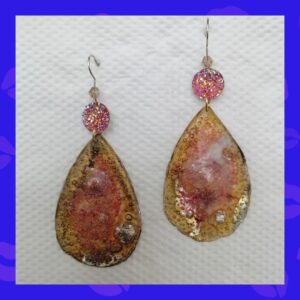 Aretes "Estrella Coralina"