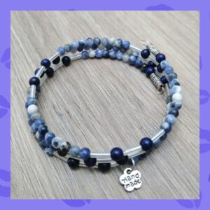 Pulsera "Silencio Azul"