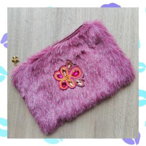 Clutch "Champagne Rosé"